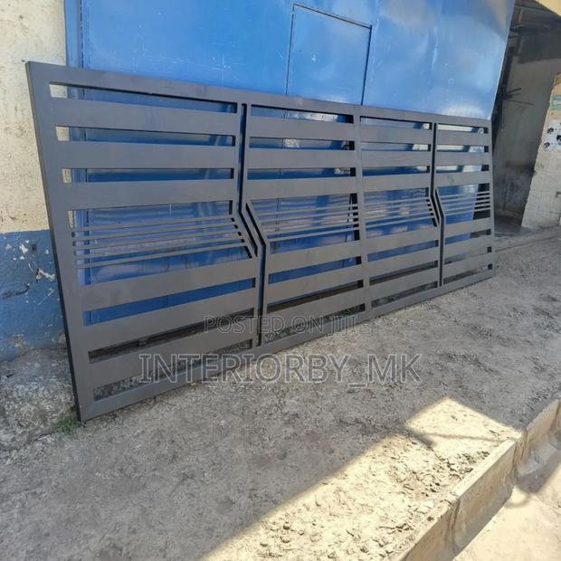 Modern Sliding Grill Gate