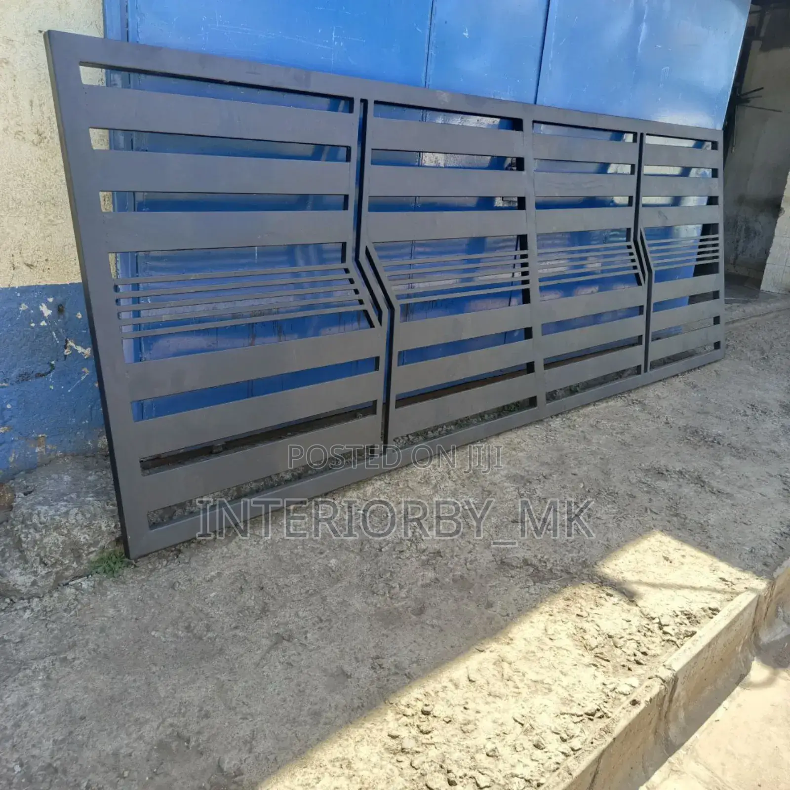 Modern Sliding Grill Gate