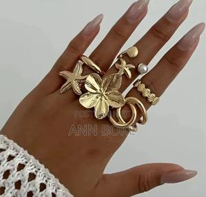 Chunky/Statement Set Rings * 6 Rings Per - main view