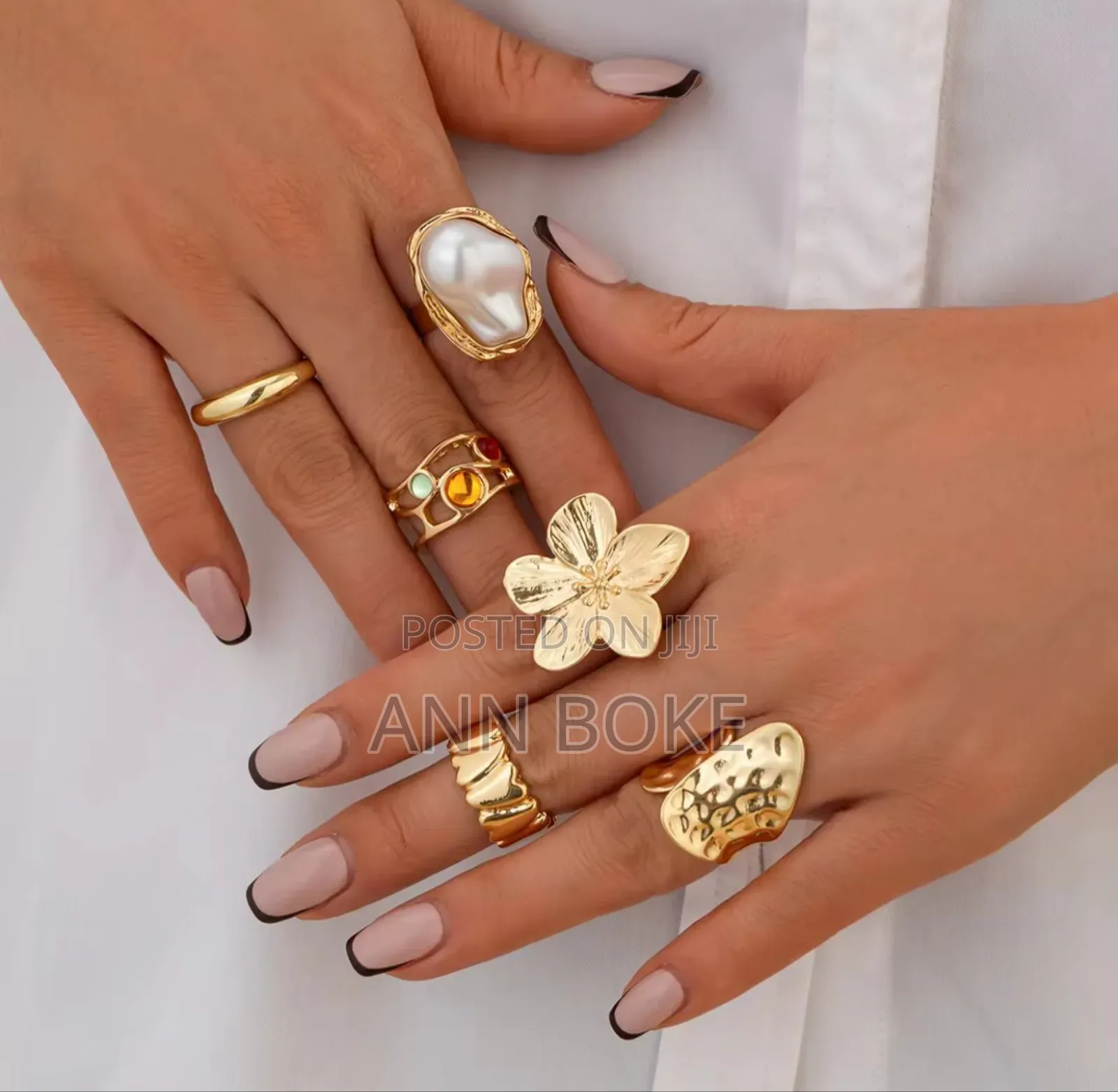 Chunky/Statement Set Rings * 6 Rings Per