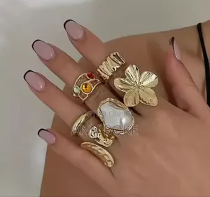 Chunky/Statement Set Rings * 6 Rings Per
