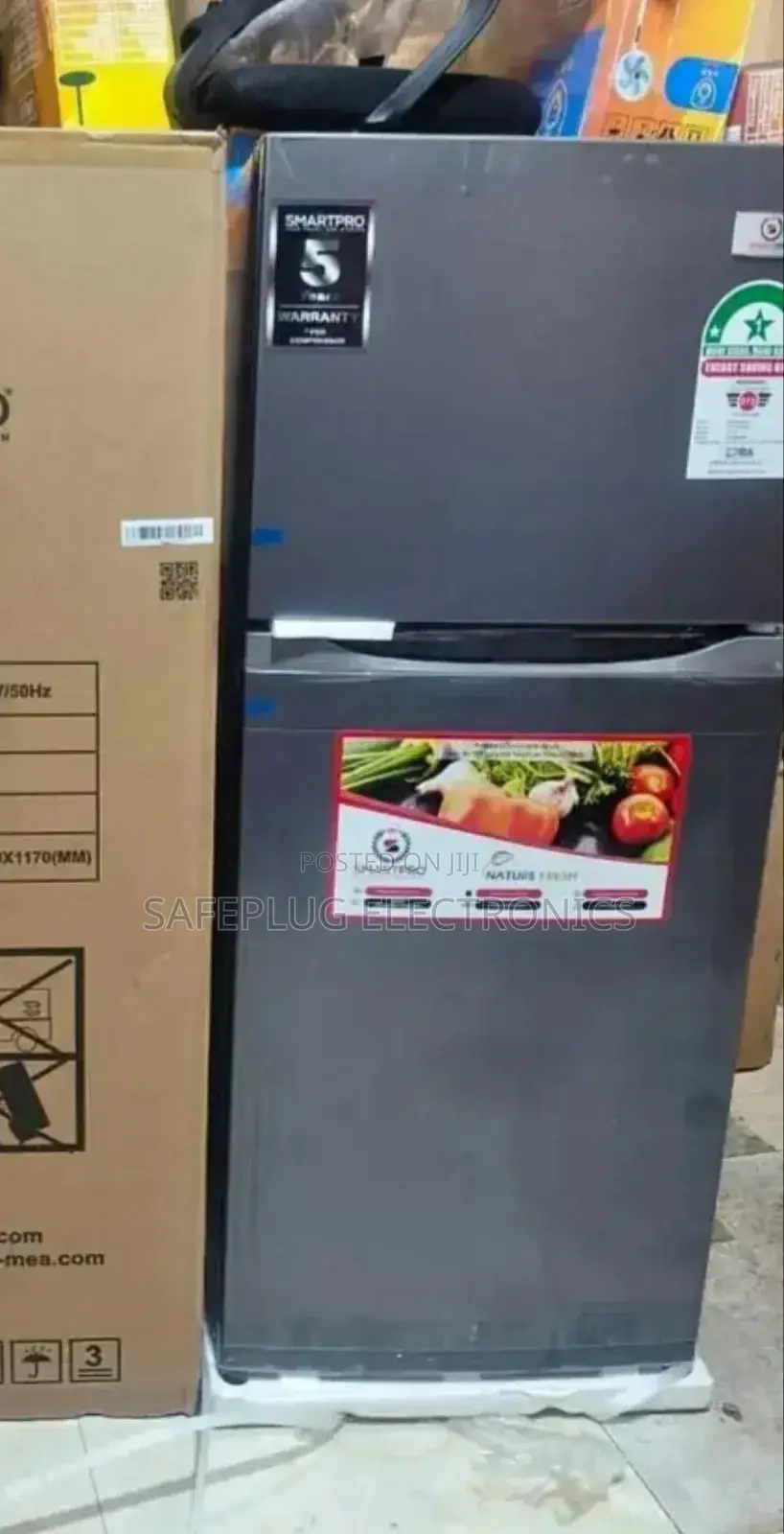 Fridge 121l Smart Pro, Double Door; Small/Medium