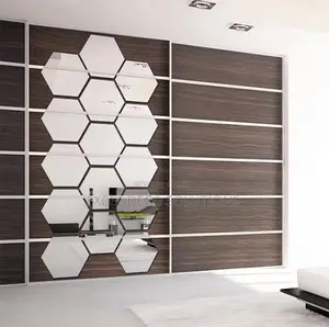 Budget Friendly Shatterproof Hexagon Mirrors