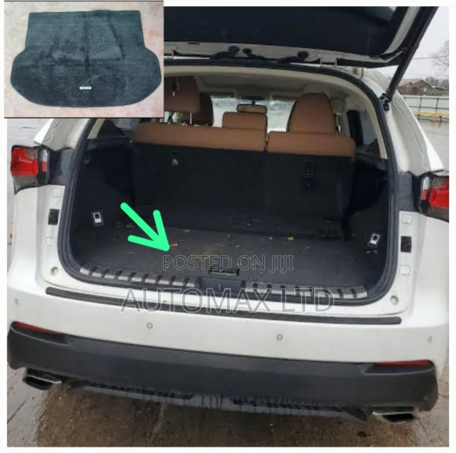Lexus Nx, Rx Rear Boot Floor Mat (Ex-Japan)