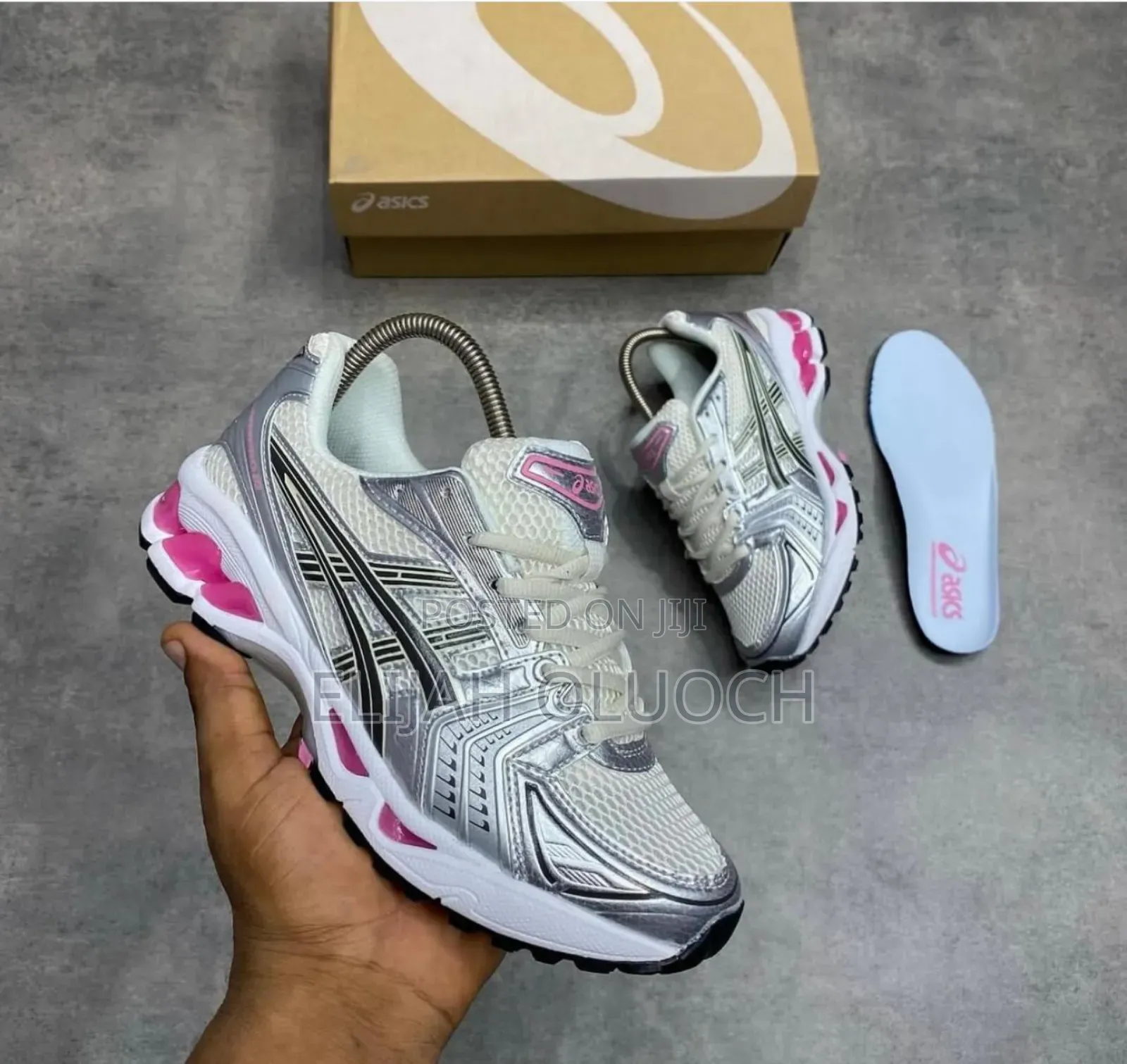 Pink Asics Gel Kayano