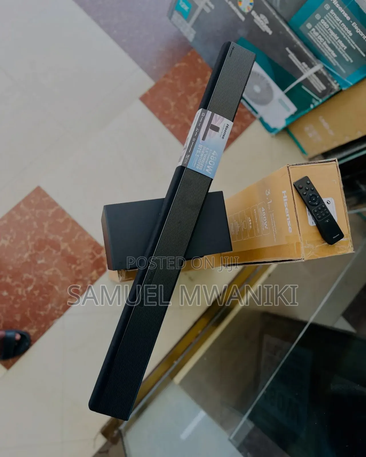 Hisense Hs3100 3.1ch 480w Wireless Soundbar Surround Sound