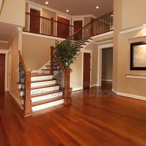 Easy to Install Laminate Floor Boards(Mahogany Finish)