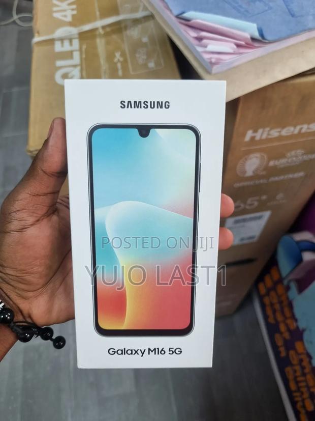 New Samsung Galaxy M16 128 GB Black - main view