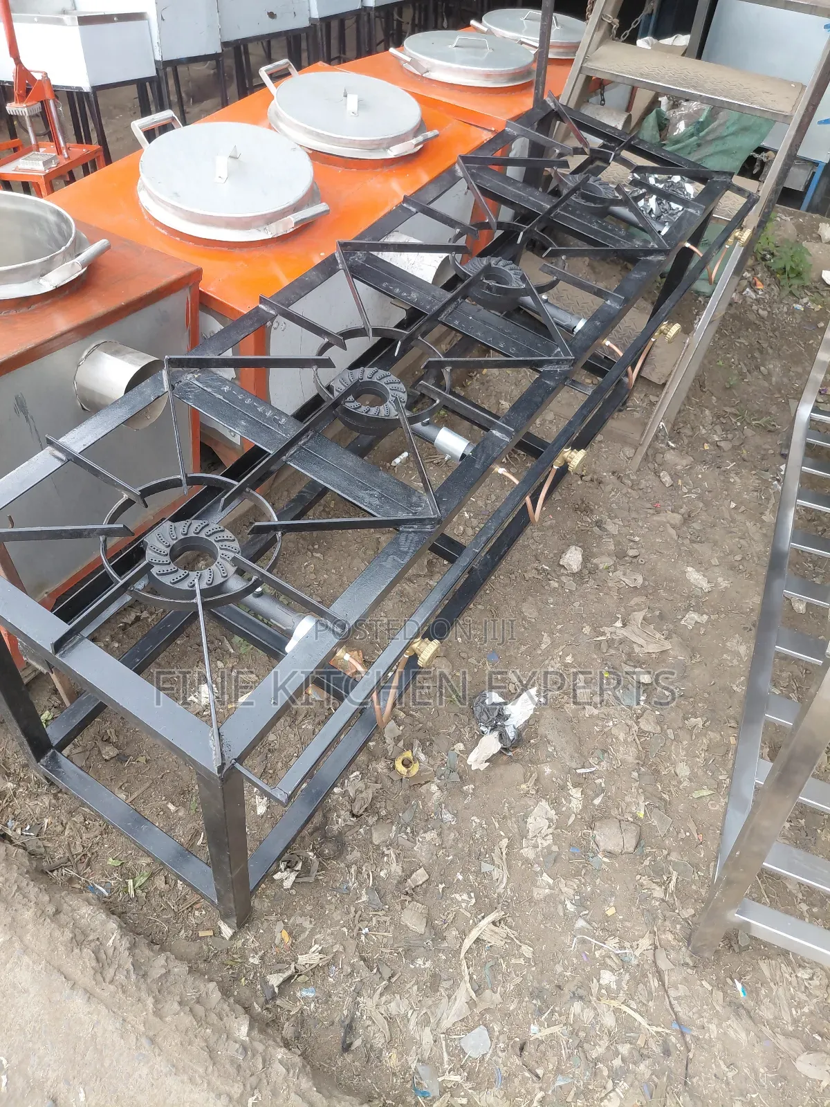4 Burners High Pressure.