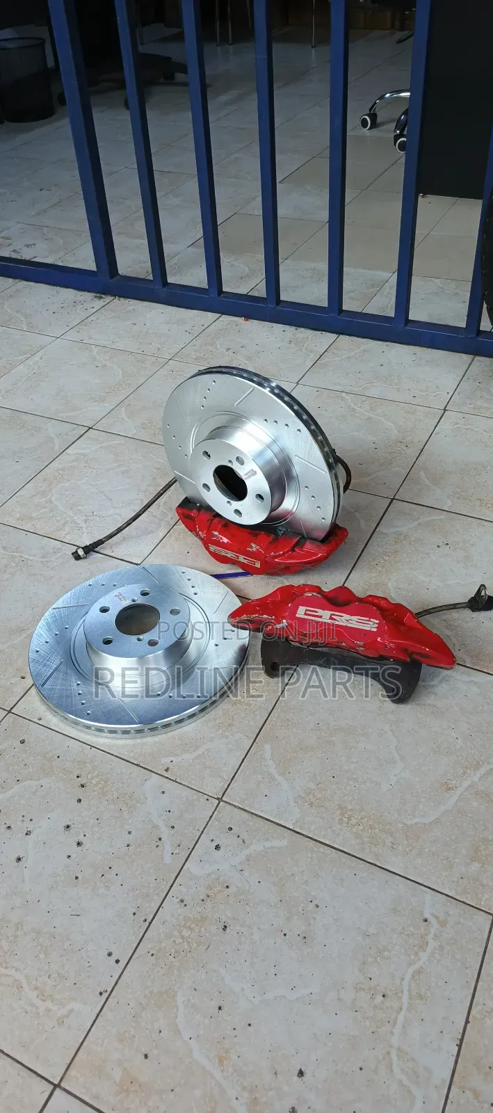 Subaru Big Brakes Front Set Up