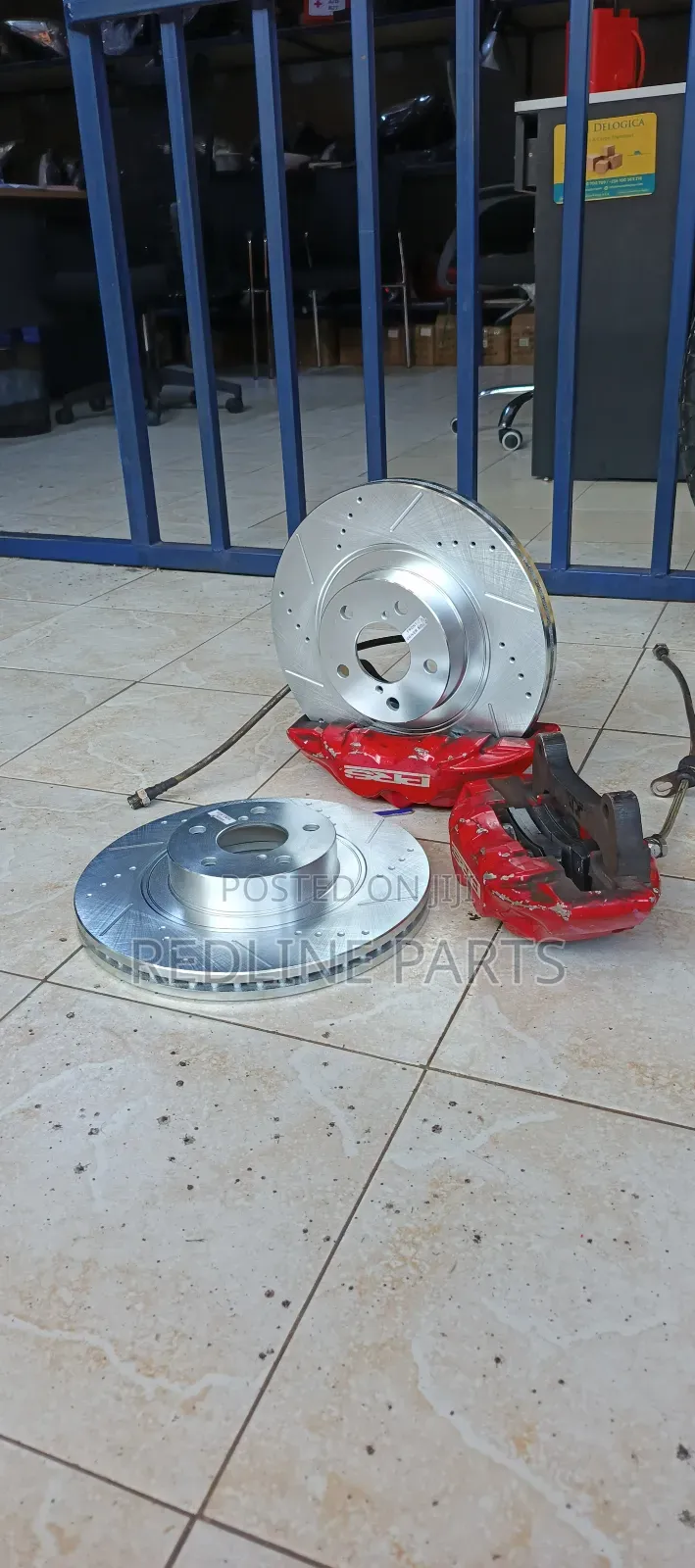 Subaru Big Brakes Front Set Up