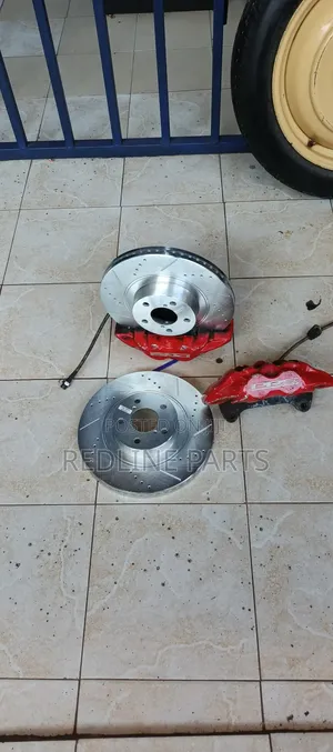 Subaru Big Brakes Front Set Up