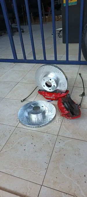 Subaru Big Brakes Front Set Up