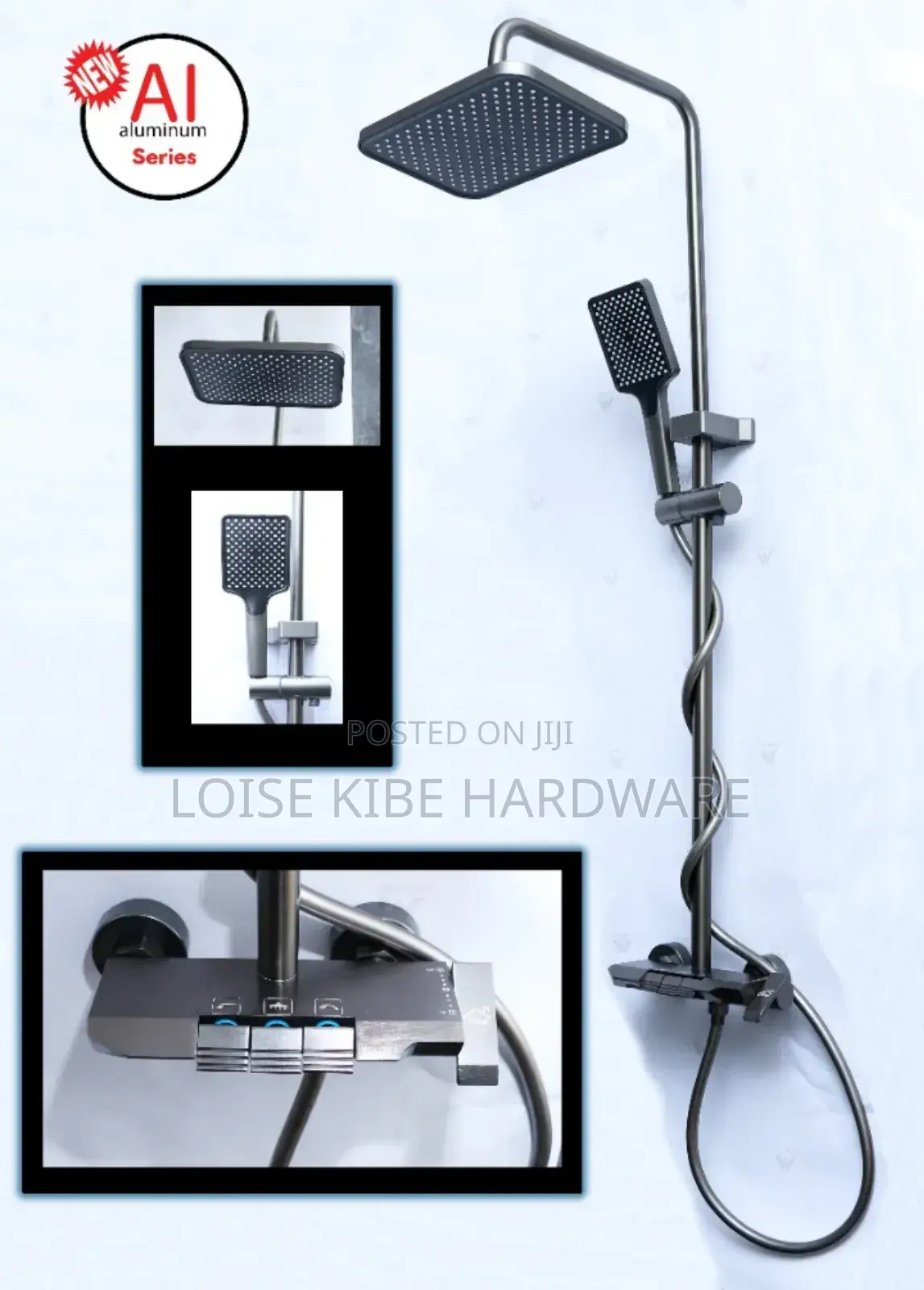 Shower Mixer Black Available