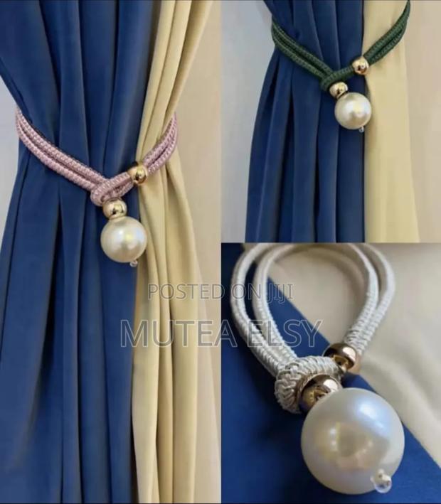 Green,White,Blue Pink Elegant Curtain Holders - main view