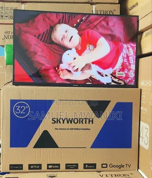 Skyworth 32" Full Hd Frameless Smart Google Tv Black