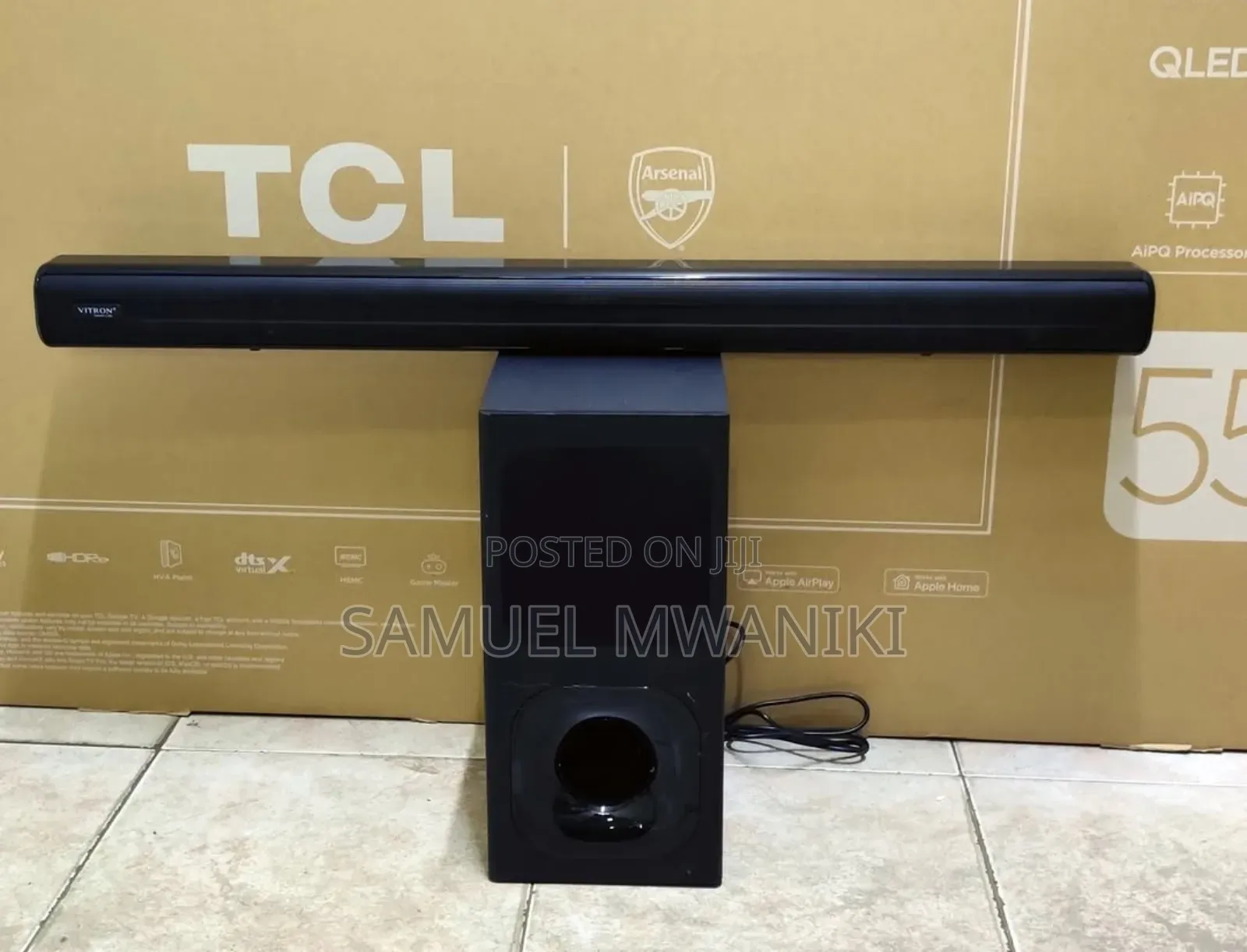 Vitron V52sb Soundbar 8000w Deep Bass Aux, Bluetooth Optical
