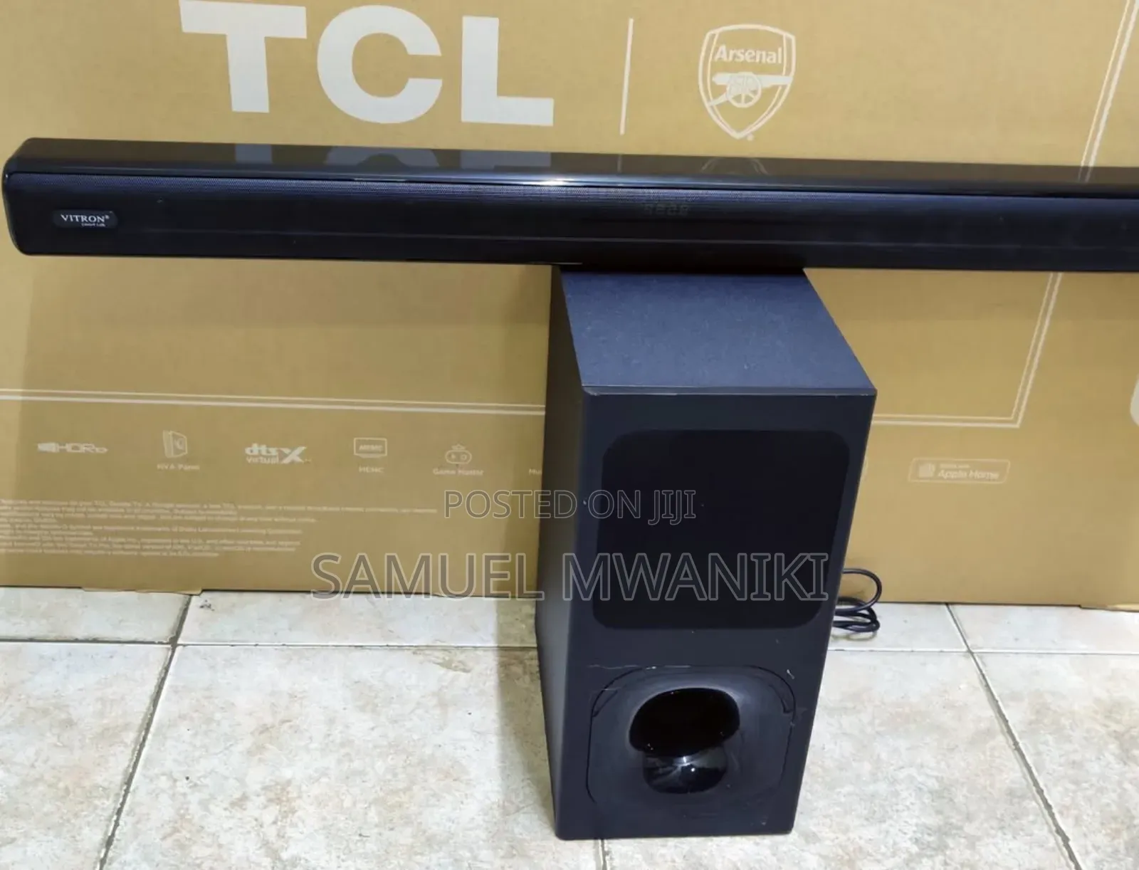 Vitron V52sb Soundbar 8000w Deep Bass Aux, Bluetooth Optical