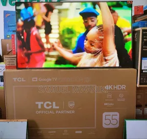 TCL 55" Uhd Google Tv With Hdr, Bluetooth 55v6c