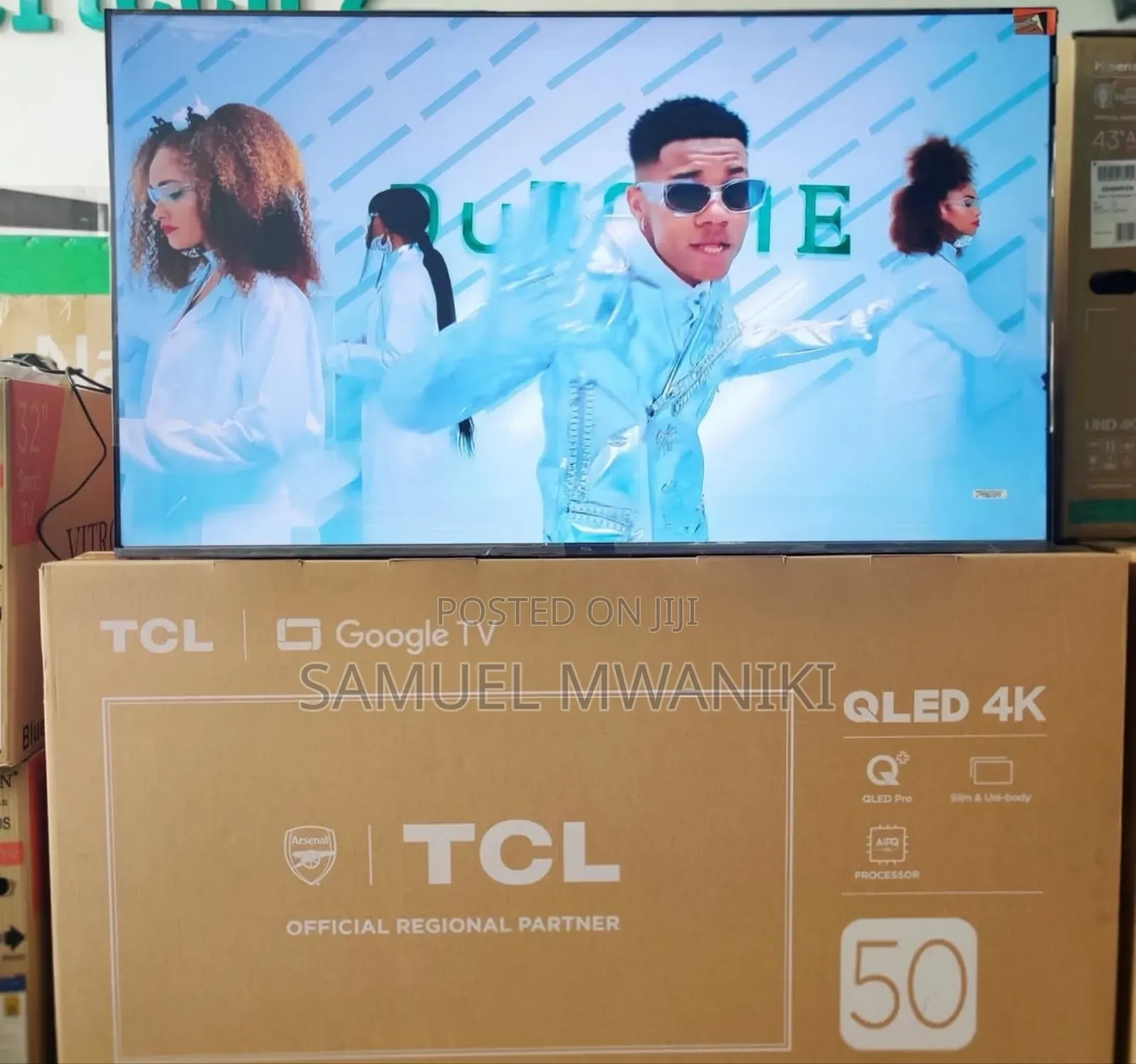 TCL 50" Qled Pro Uhd Stunning Display and Dolby Atmos
