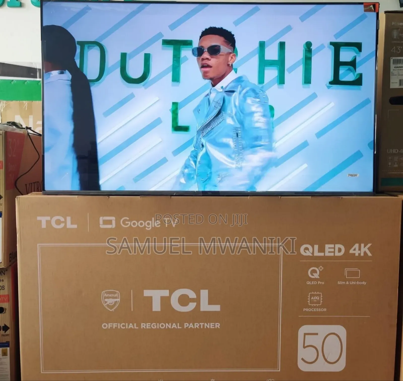 TCL 50" Qled Pro Uhd Stunning Display and Dolby Atmos