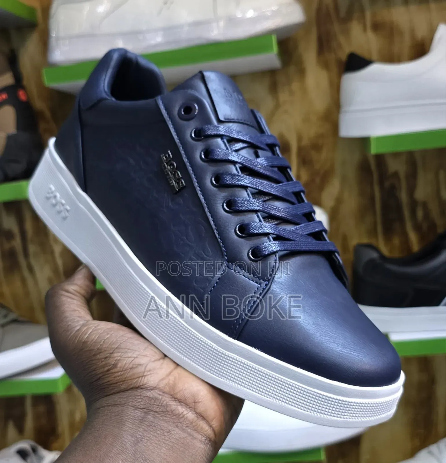 *Boss Leather Casual* *2573* Size 40 45