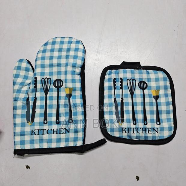 *2in1 Oven Glove Minten Mitt +Mat Now Available in 4 Colours