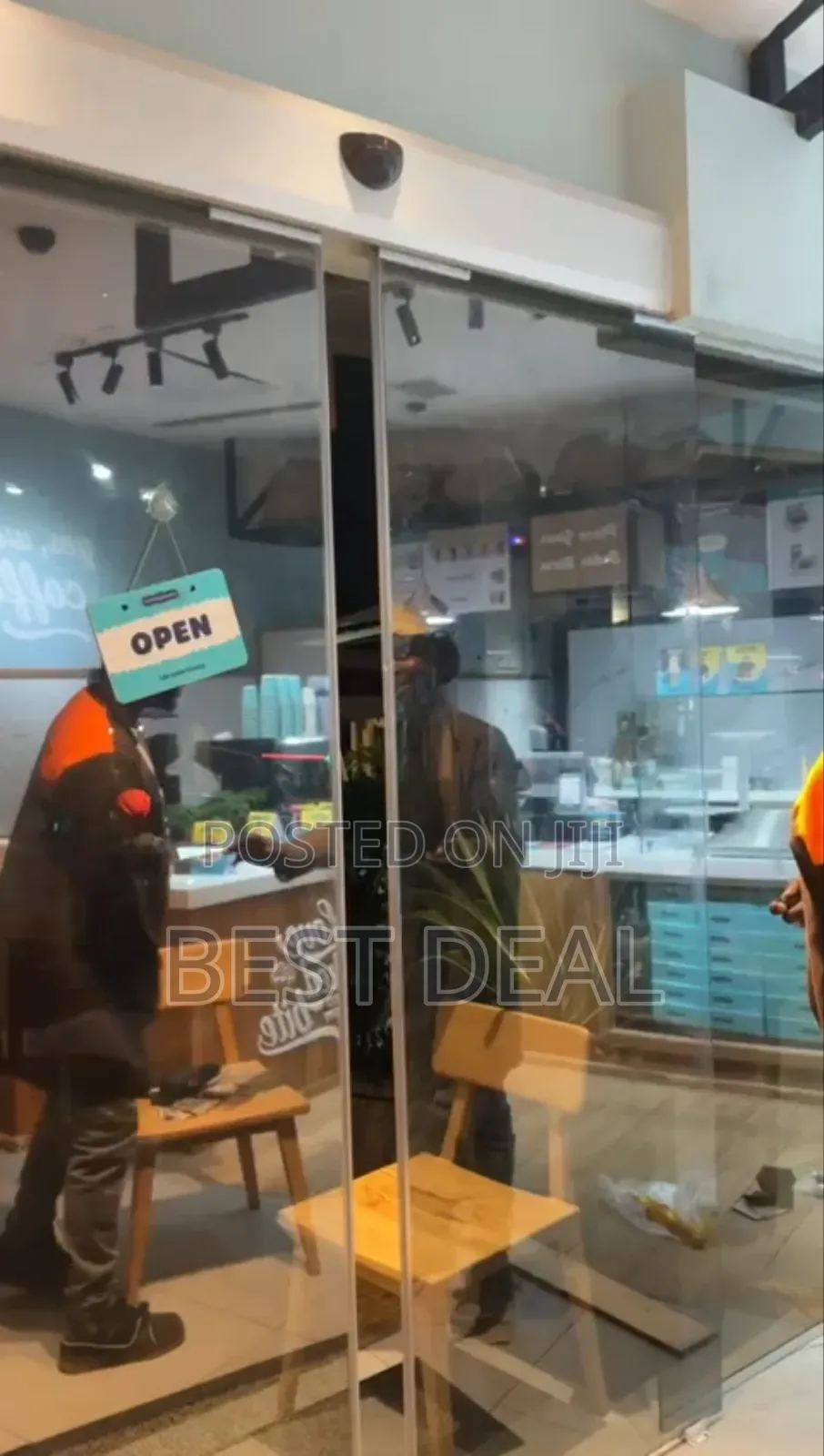 Automatic Electric Sliding Glass Door