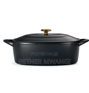 Tramontina (6.6 Litres) Oval Enamelled Cast Iron Dutch Oven