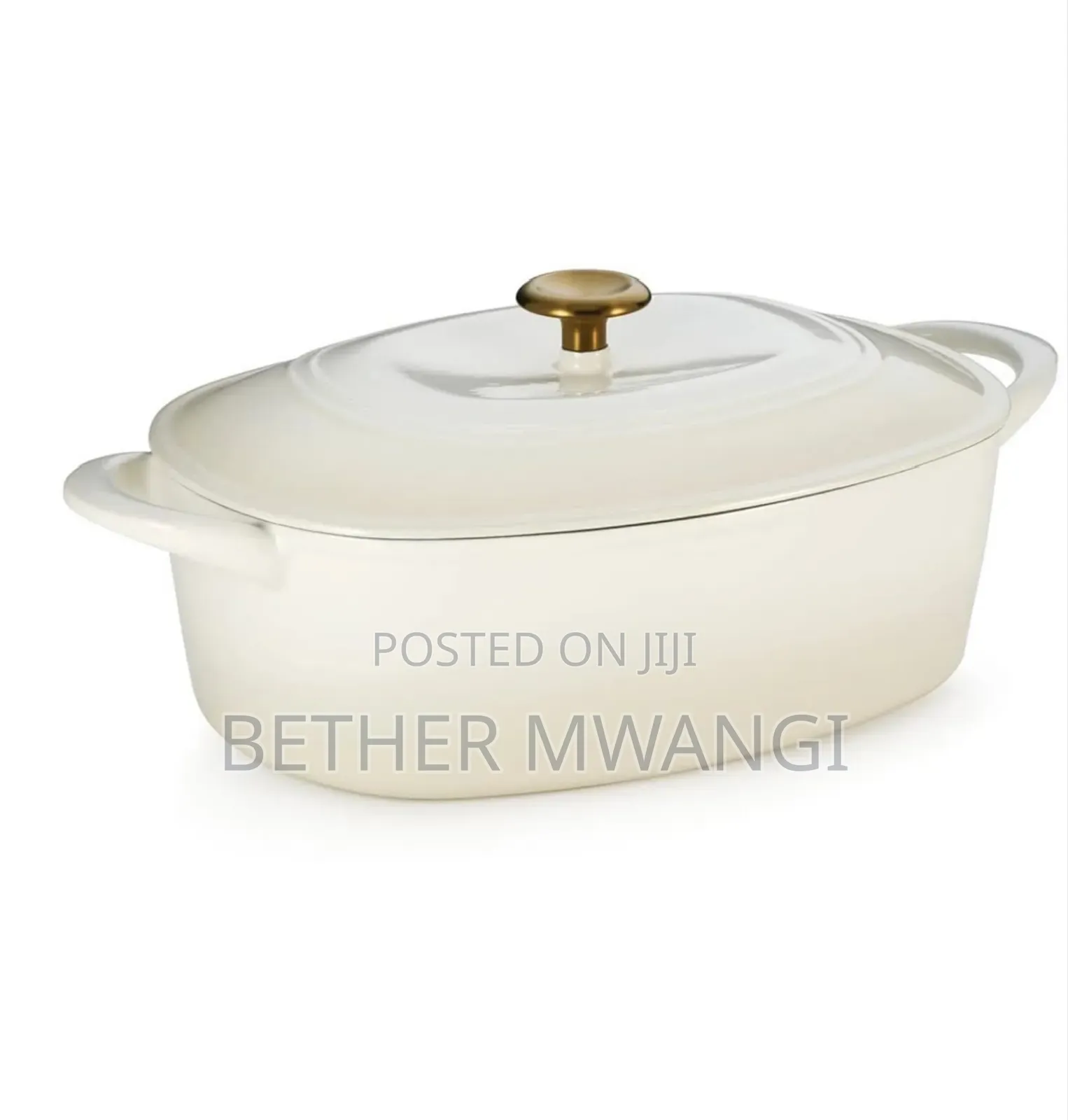 Tramontina (6.6 Litres) Oval Enamelled Cast Iron Dutch Oven