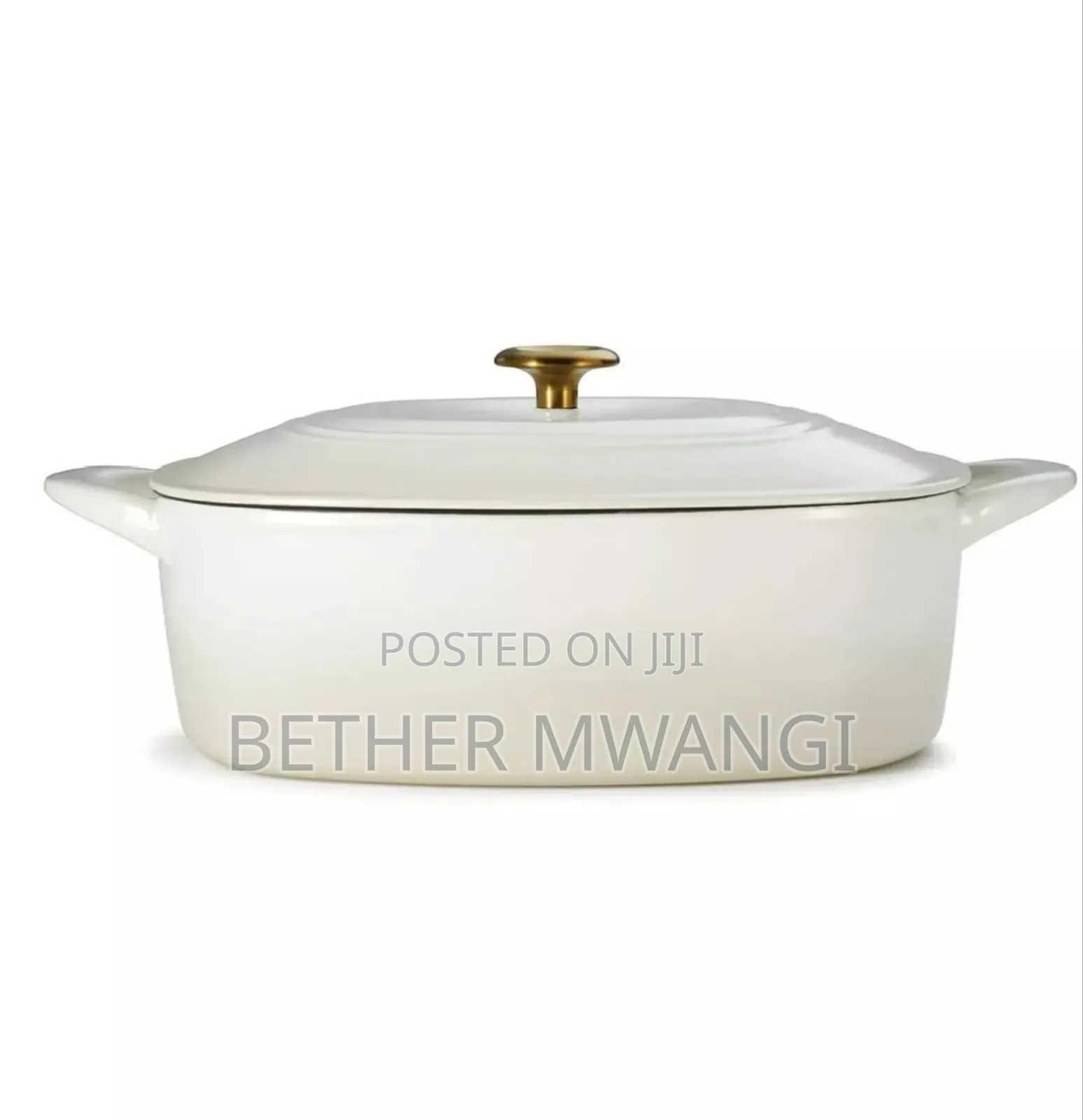 Tramontina (6.6 Litres) Oval Enamelled Cast Iron Dutch Oven