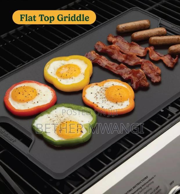 Cuisinart 2-in-1 Cast Iron Reversible Griddle Plate in Kenya - thumbnail 2