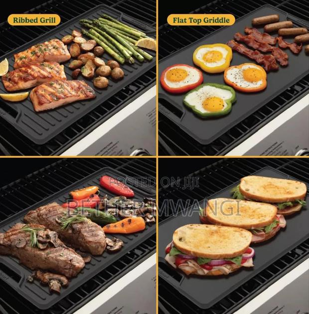 Cuisinart 2-in-1 Cast Iron Reversible Griddle Plate in Kenya - thumbnail 3