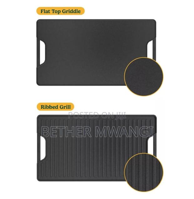 Cuisinart 2-in-1 Cast Iron Reversible Griddle Plate in Kenya - thumbnail 5