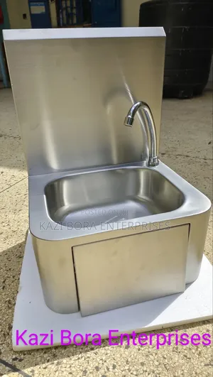 Knee Operated Stainless Steel Hand Wash Sink/Basin