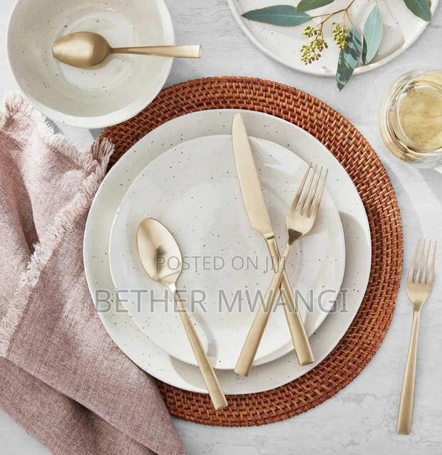 Durable 20 PCS Stainless Steel Flatware Set in Kenya - thumbnail 5