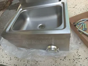 Knee Operated Stainless Steel Hand Wash Sink/Basin