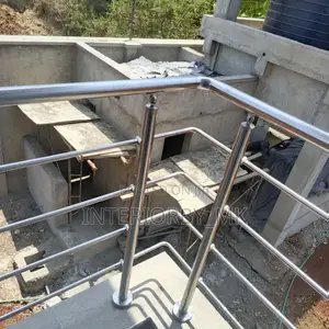 Stylish Stainless Steel Balcony