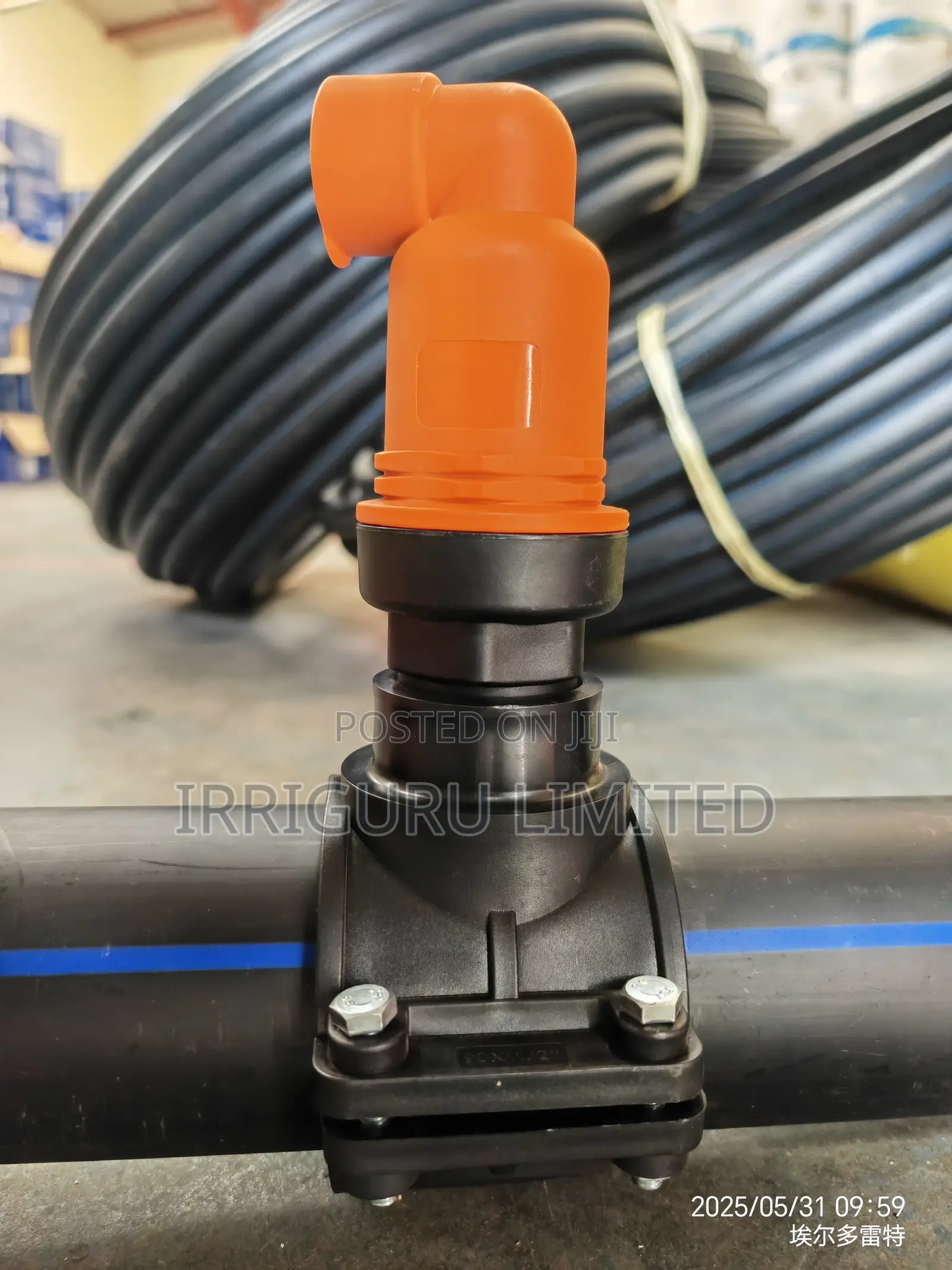 Exhaust Valve. 32 Outer Thread.Orange