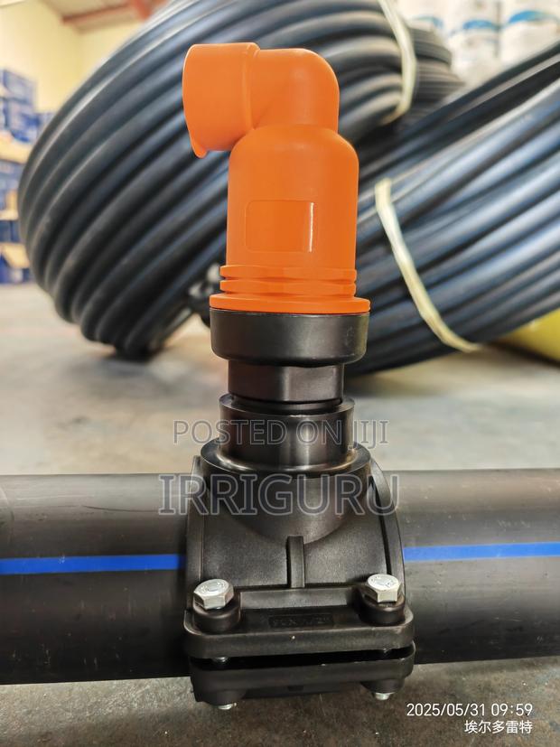 Exhaust Valve. 32 Outer Thread.Orange - main view