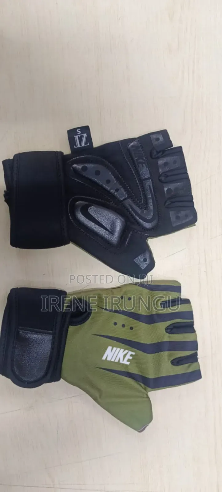 Green Gym Gloves