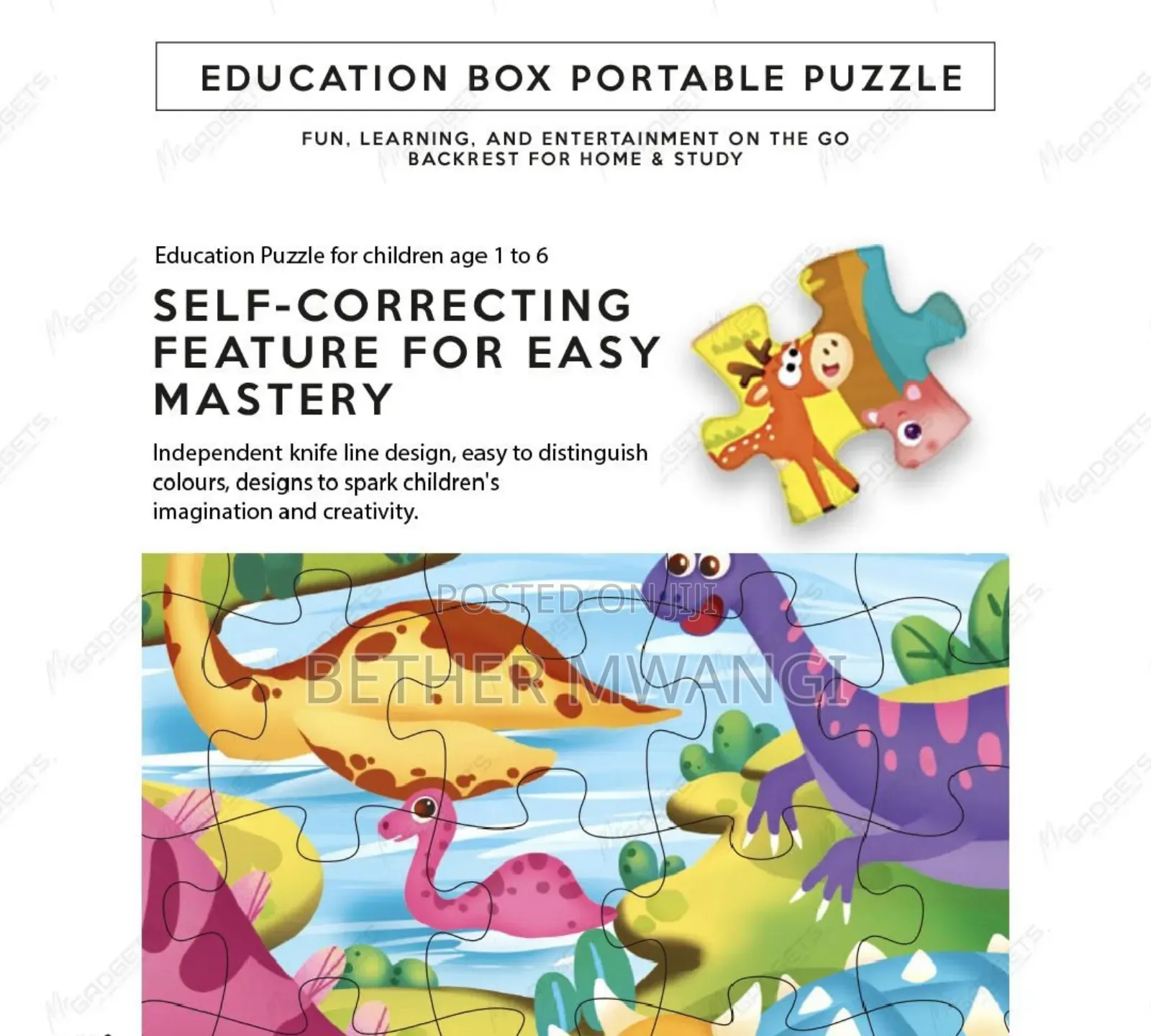 Kids Puzzles in Kenya