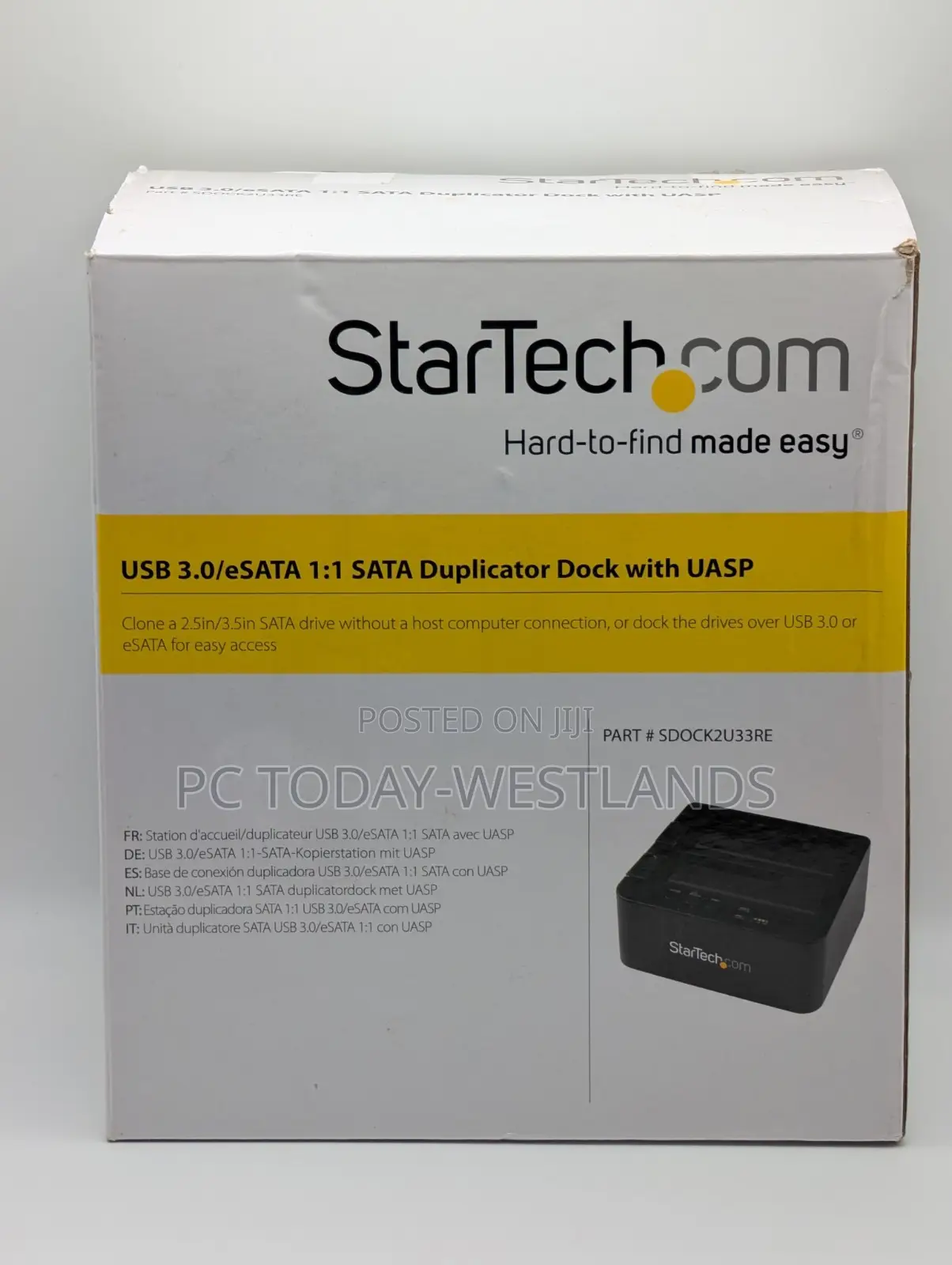 Startech.Com Esata Usb 3.0 Hard Drive Duplicator Dock