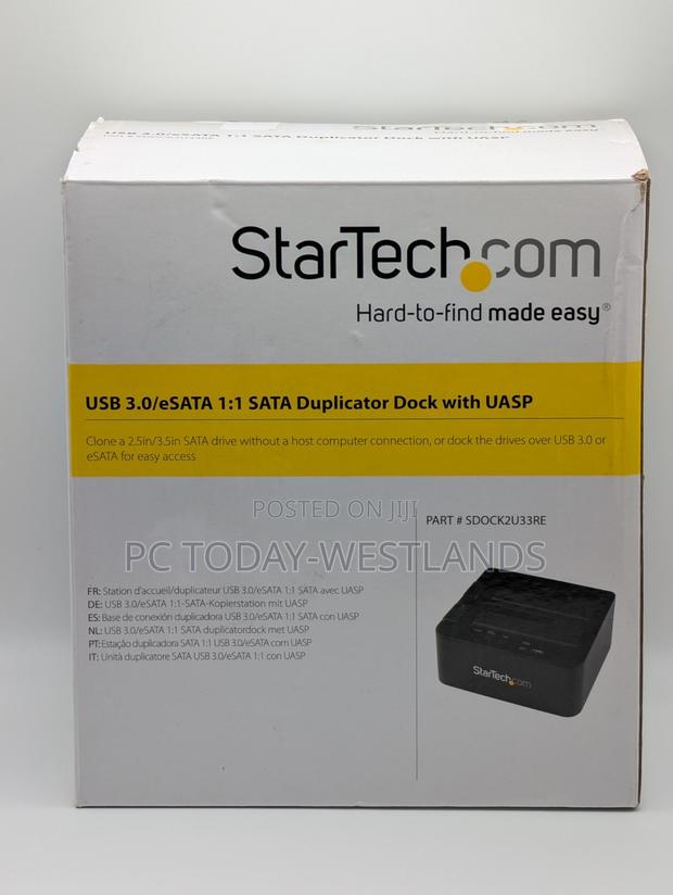 Startech.Com Esata Usb 3.0 Hard Drive Duplicator Dock - main view