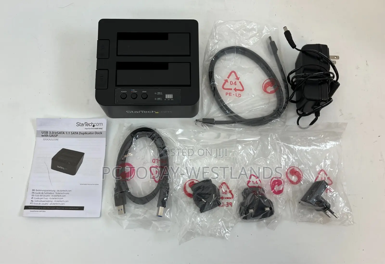 Startech.Com Esata Usb 3.0 Hard Drive Duplicator Dock