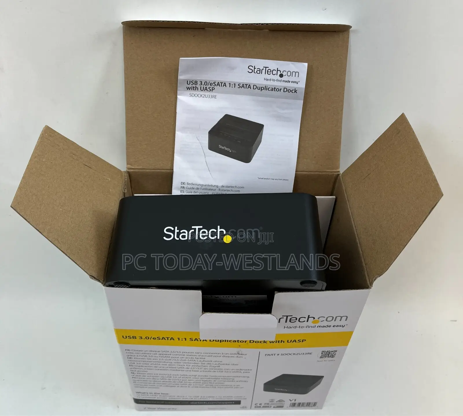 Startech.Com Esata Usb 3.0 Hard Drive Duplicator Dock