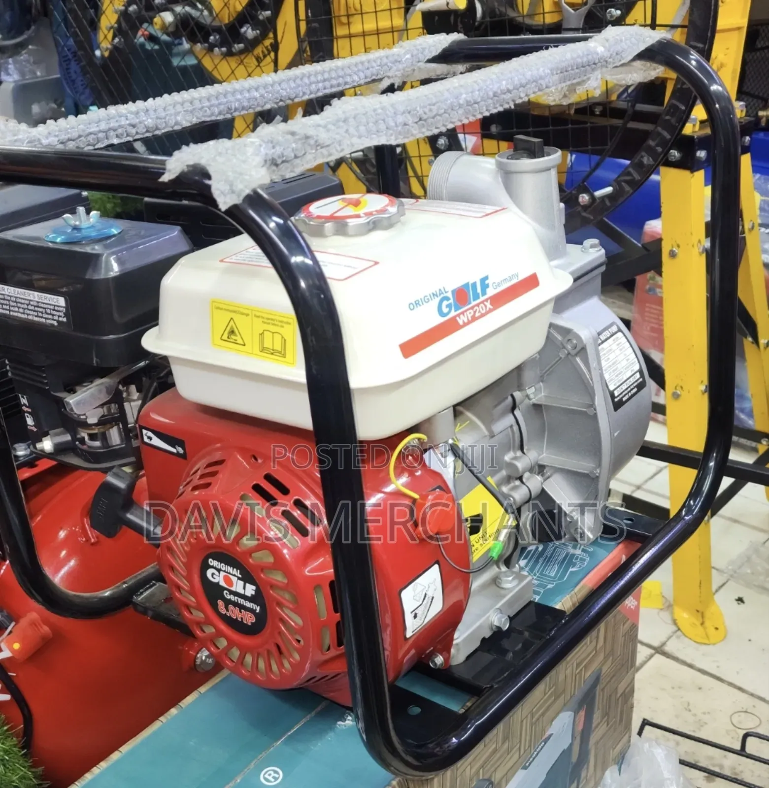 Petrol Water Pump With 8.0hp 2" Pipes