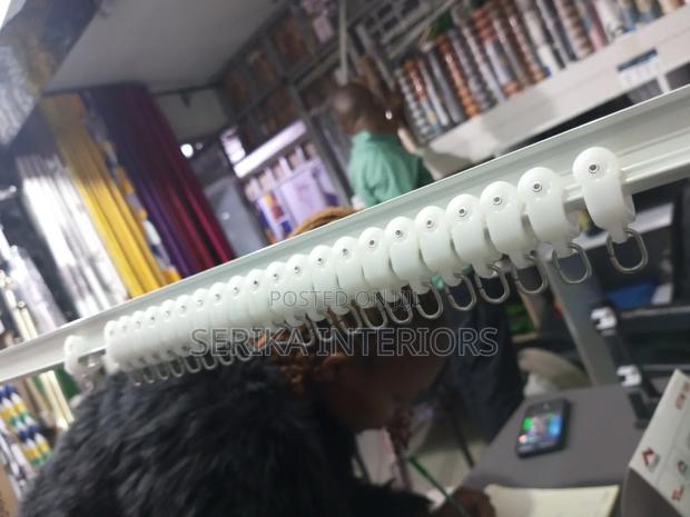 Aluminum Bendable Curtain Rails Environmental Friendly