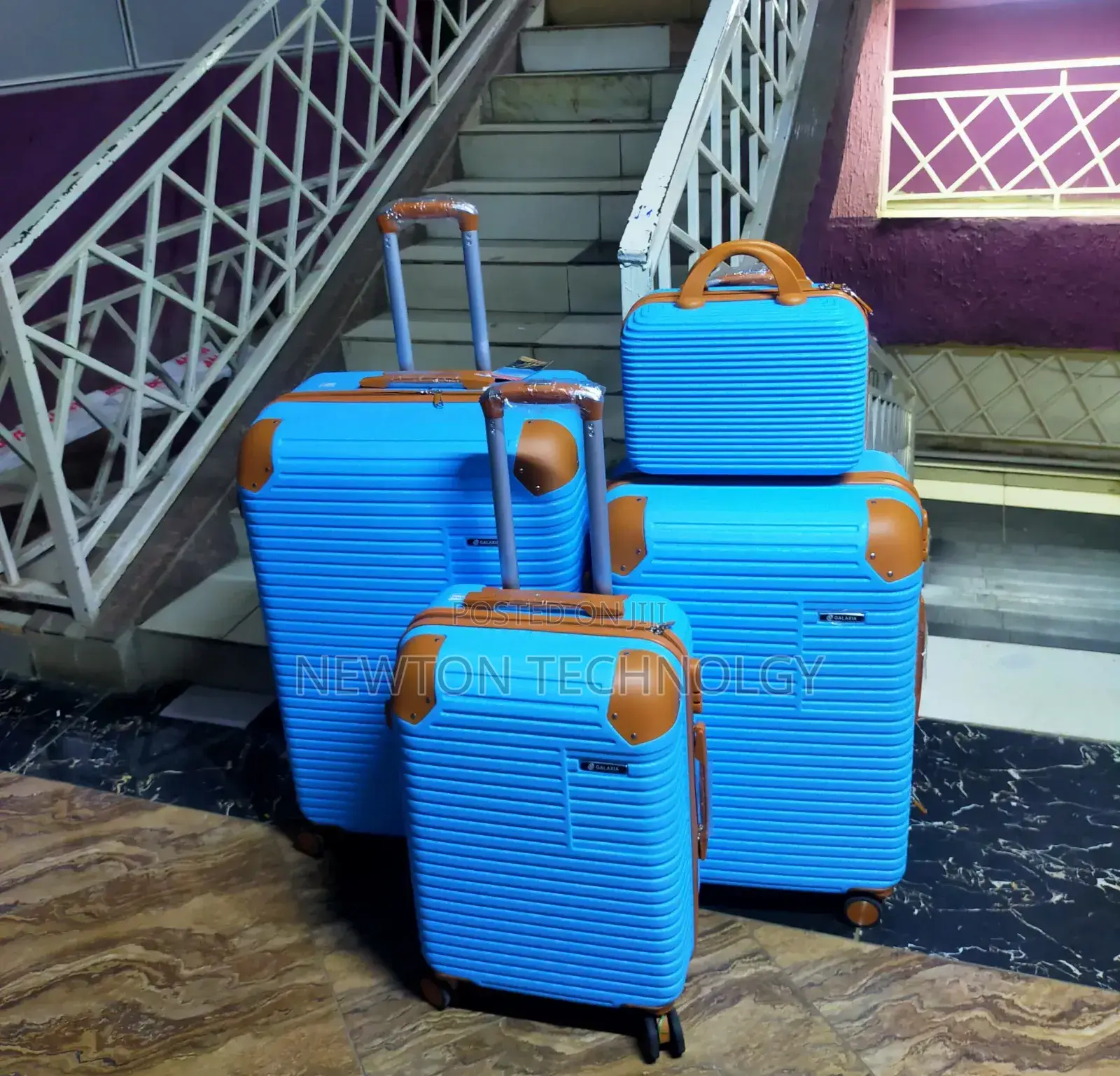 Luxurious Fiber Suitcase 3in1