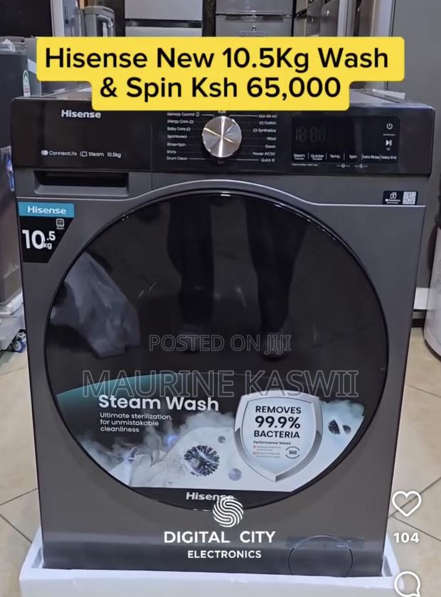 Hisense New Machine 10.5kg - main view